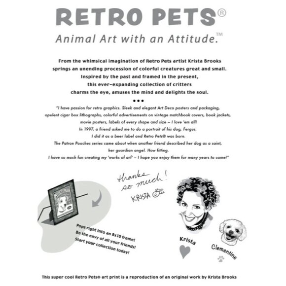 Wood Frame GERMAN SHEPHERD Wall ART "Patron Saint of Loyalty"-Krista Brooks - Picture 13 of 14